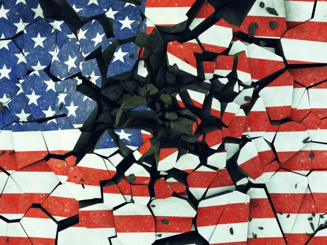 cracked